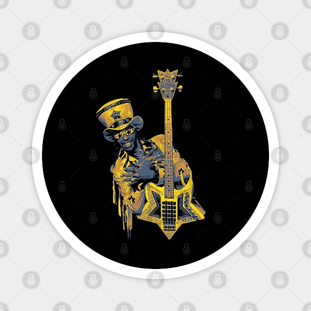 Funk Bootsy Magnet by OliverIsis33